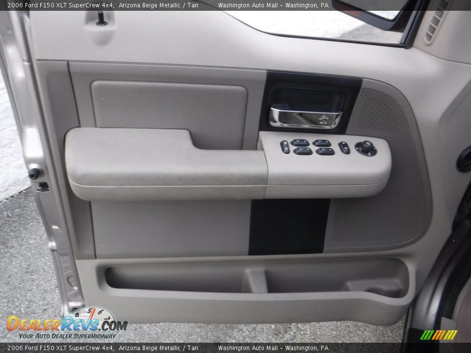 2006 Ford F150 XLT SuperCrew 4x4 Arizona Beige Metallic / Tan Photo #17