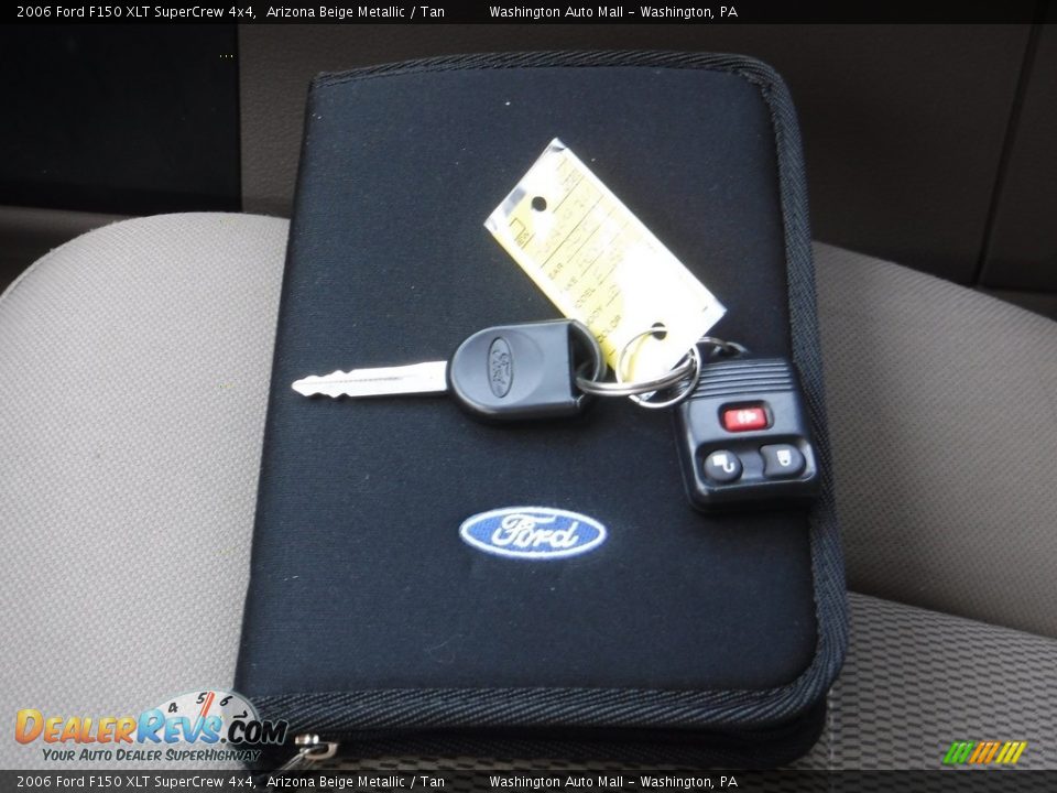 2006 Ford F150 XLT SuperCrew 4x4 Arizona Beige Metallic / Tan Photo #23