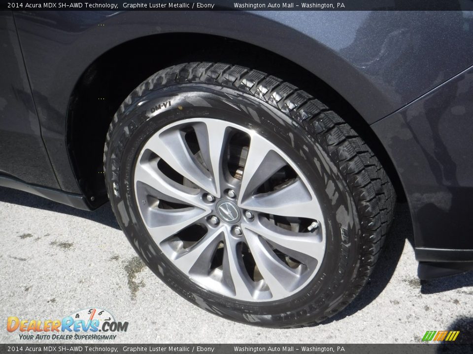 2014 Acura MDX SH-AWD Technology Graphite Luster Metallic / Ebony Photo #4