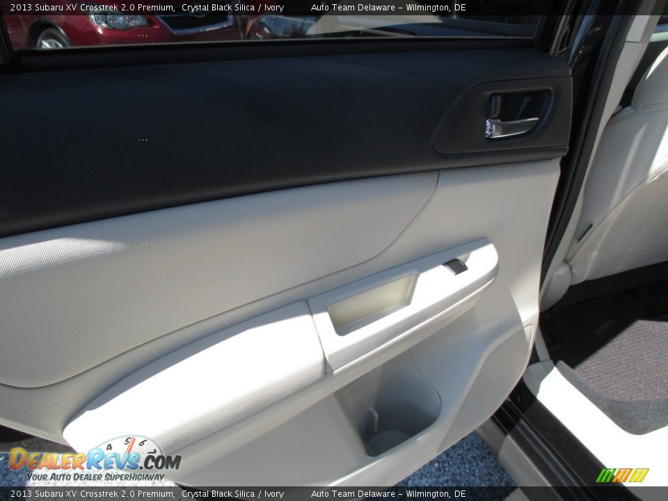 2013 Subaru XV Crosstrek 2.0 Premium Crystal Black Silica / Ivory Photo #21
