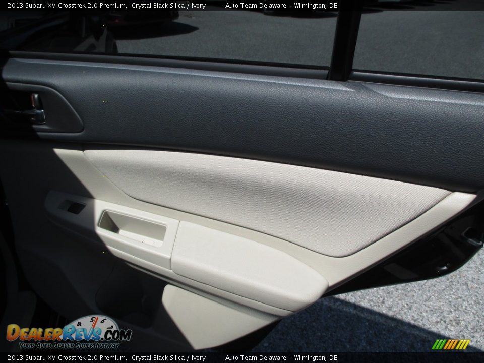 2013 Subaru XV Crosstrek 2.0 Premium Crystal Black Silica / Ivory Photo #22