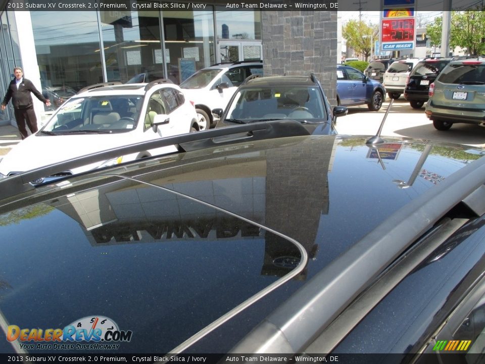 2013 Subaru XV Crosstrek 2.0 Premium Crystal Black Silica / Ivory Photo #32