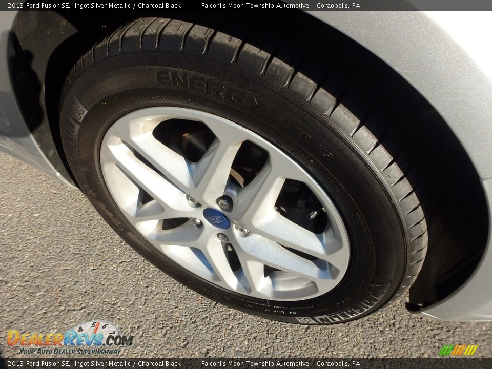 2013 Ford Fusion SE Ingot Silver Metallic / Charcoal Black Photo #4