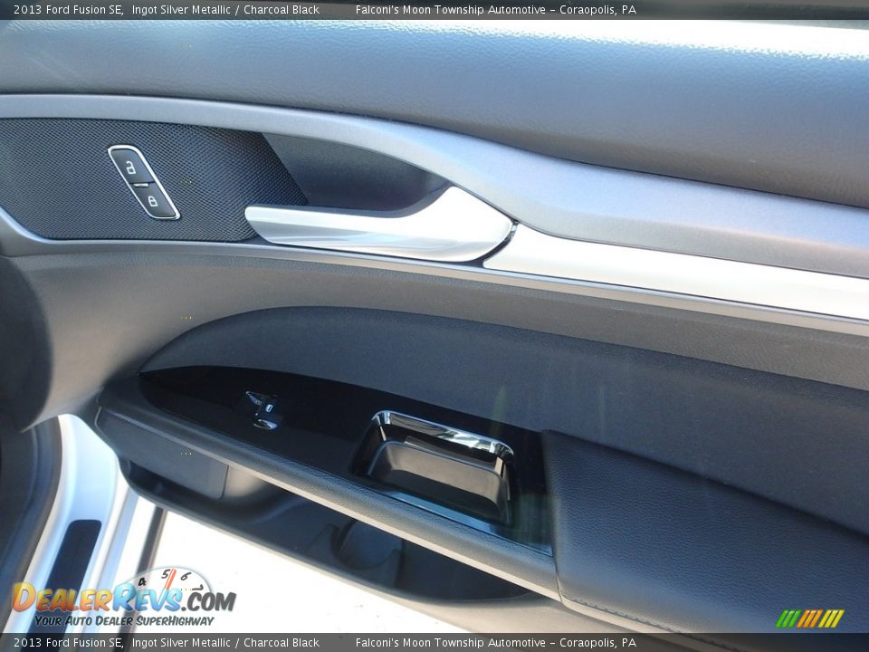 2013 Ford Fusion SE Ingot Silver Metallic / Charcoal Black Photo #12