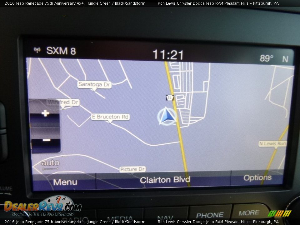 2016 Jeep Renegade 75th Anniversary 4x4 Jungle Green / Black/Sandstorm Photo #16