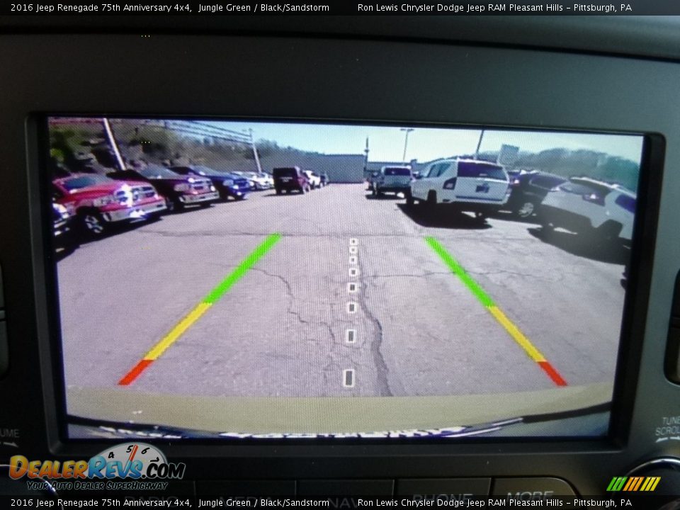 2016 Jeep Renegade 75th Anniversary 4x4 Jungle Green / Black/Sandstorm Photo #18