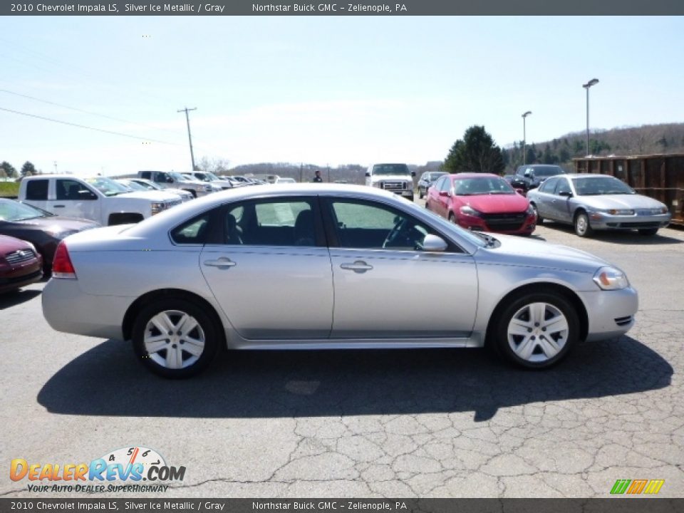 2010 Chevrolet Impala LS Silver Ice Metallic / Gray Photo #6