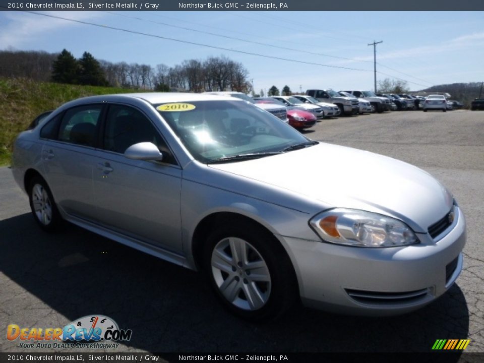 2010 Chevrolet Impala LS Silver Ice Metallic / Gray Photo #9