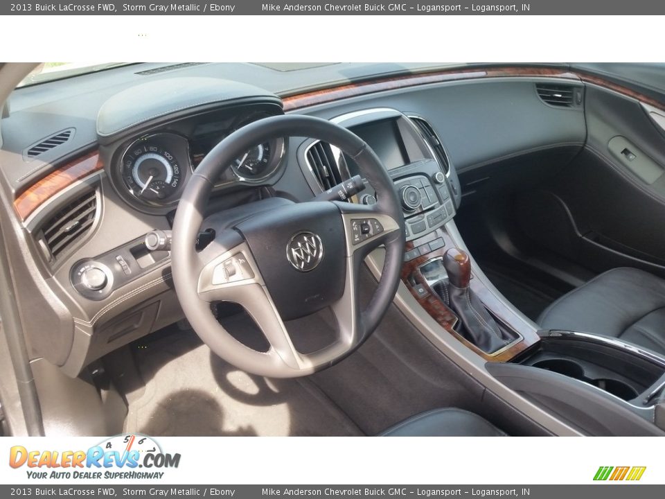 2013 Buick LaCrosse FWD Storm Gray Metallic / Ebony Photo #10
