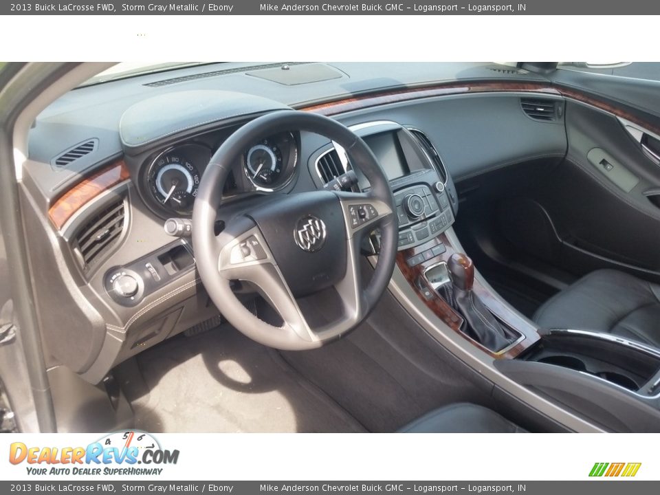 2013 Buick LaCrosse FWD Storm Gray Metallic / Ebony Photo #11