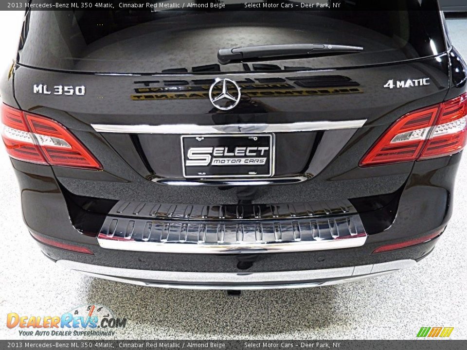 2013 Mercedes-Benz ML 350 4Matic Cinnabar Red Metallic / Almond Beige Photo #5