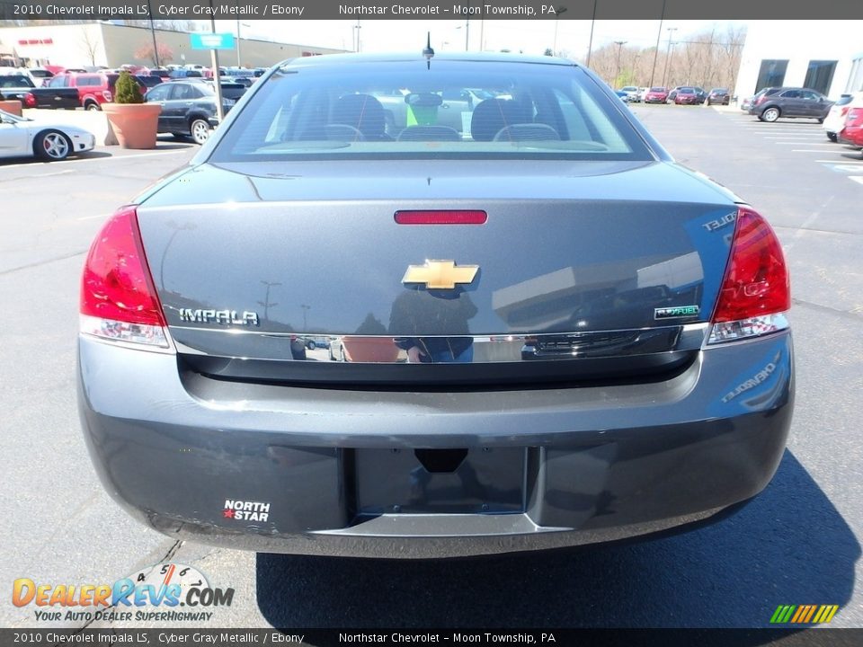 2010 Chevrolet Impala LS Cyber Gray Metallic / Ebony Photo #6