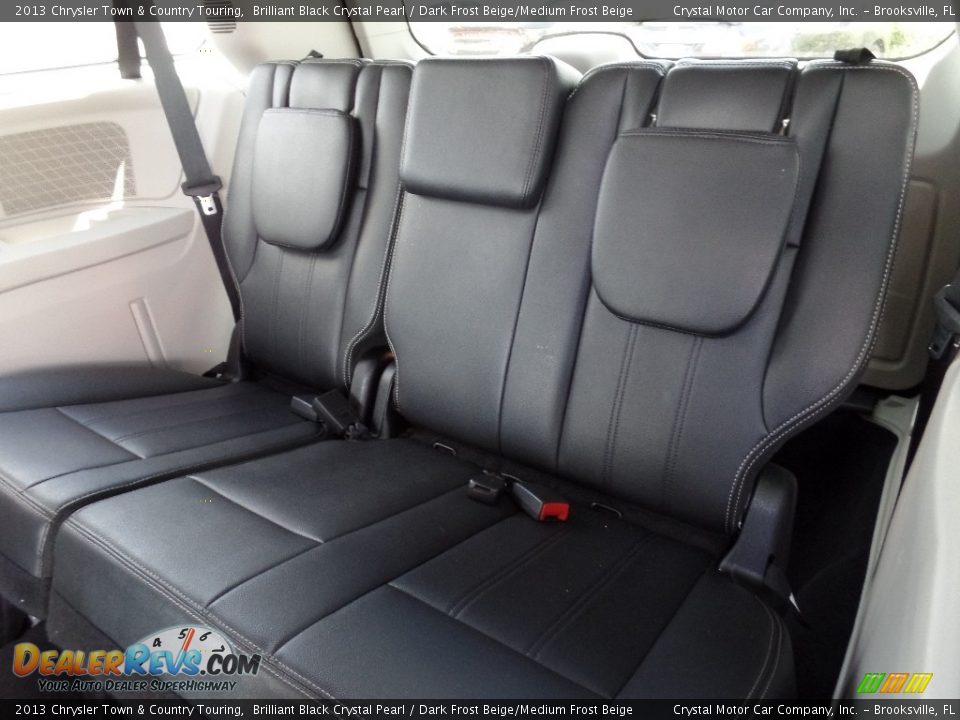 2013 Chrysler Town & Country Touring Brilliant Black Crystal Pearl / Dark Frost Beige/Medium Frost Beige Photo #6