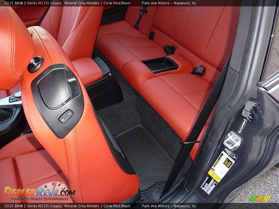 Rear Seat of 2015 BMW 2 Series M235i Coupe Photo #13