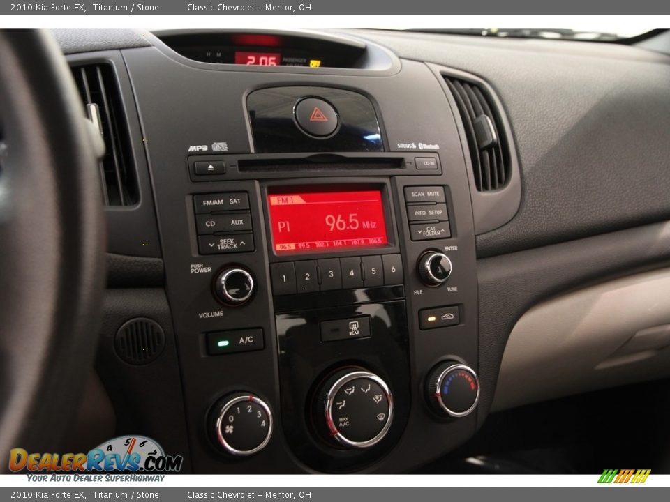 2010 Kia Forte EX Titanium / Stone Photo #8