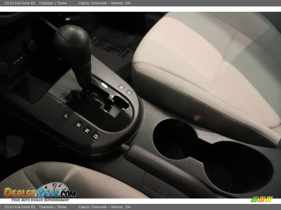 2010 Kia Forte EX Titanium / Stone Photo #9