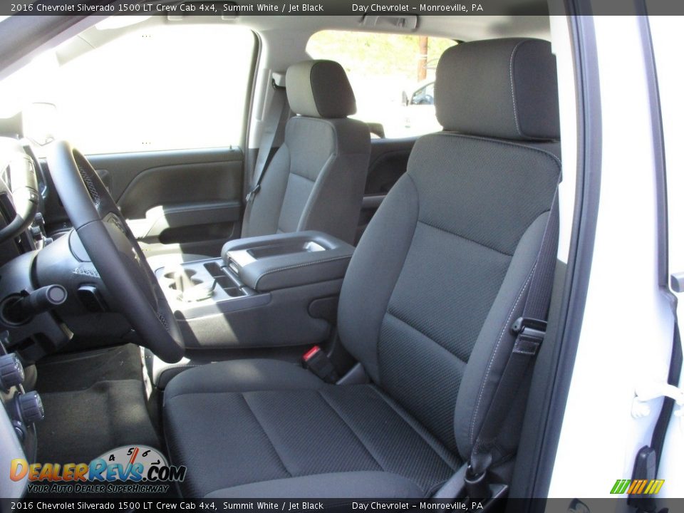 2016 Chevrolet Silverado 1500 LT Crew Cab 4x4 Summit White / Jet Black Photo #11