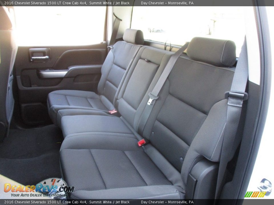 2016 Chevrolet Silverado 1500 LT Crew Cab 4x4 Summit White / Jet Black Photo #12
