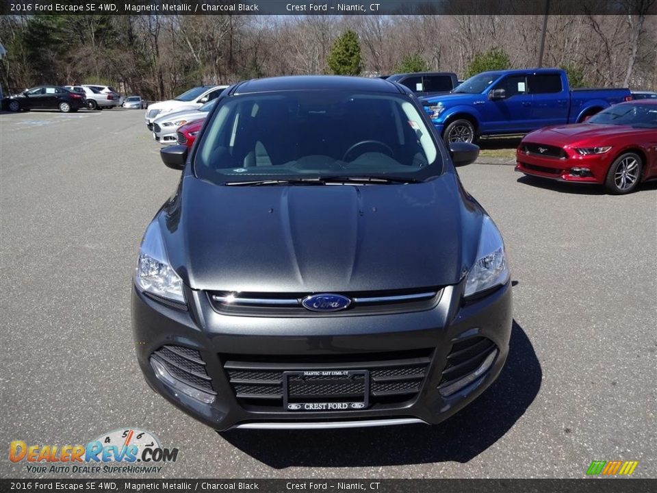 2016 Ford Escape SE 4WD Magnetic Metallic / Charcoal Black Photo #2