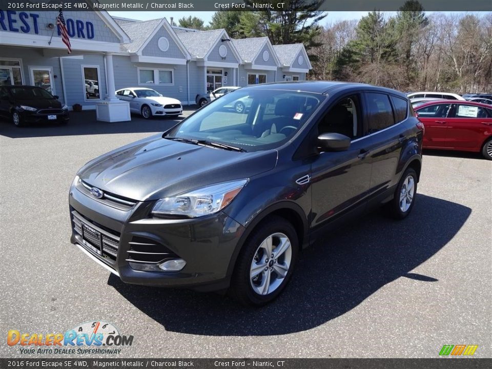 2016 Ford Escape SE 4WD Magnetic Metallic / Charcoal Black Photo #3