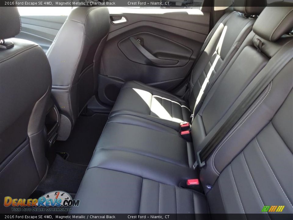 2016 Ford Escape SE 4WD Magnetic Metallic / Charcoal Black Photo #14