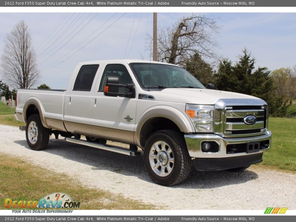 Front 3/4 View of 2012 Ford F350 Super Duty Lariat Crew Cab 4x4 Photo #29