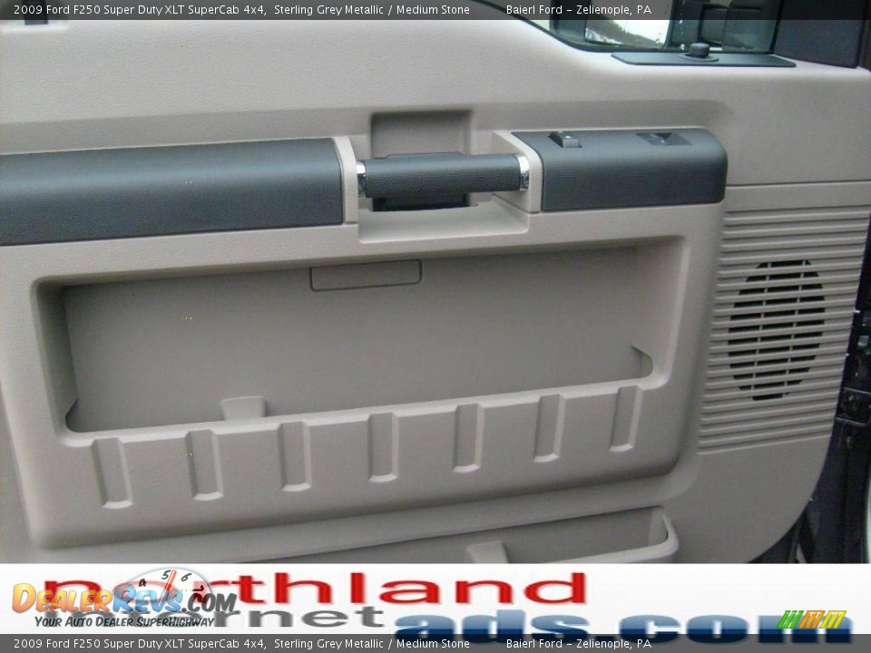 2009 Ford F250 Super Duty XLT SuperCab 4x4 Sterling Grey Metallic / Medium Stone Photo #11