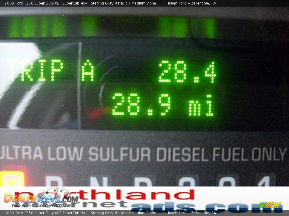 2009 Ford F250 Super Duty XLT SuperCab 4x4 Sterling Grey Metallic / Medium Stone Photo #20
