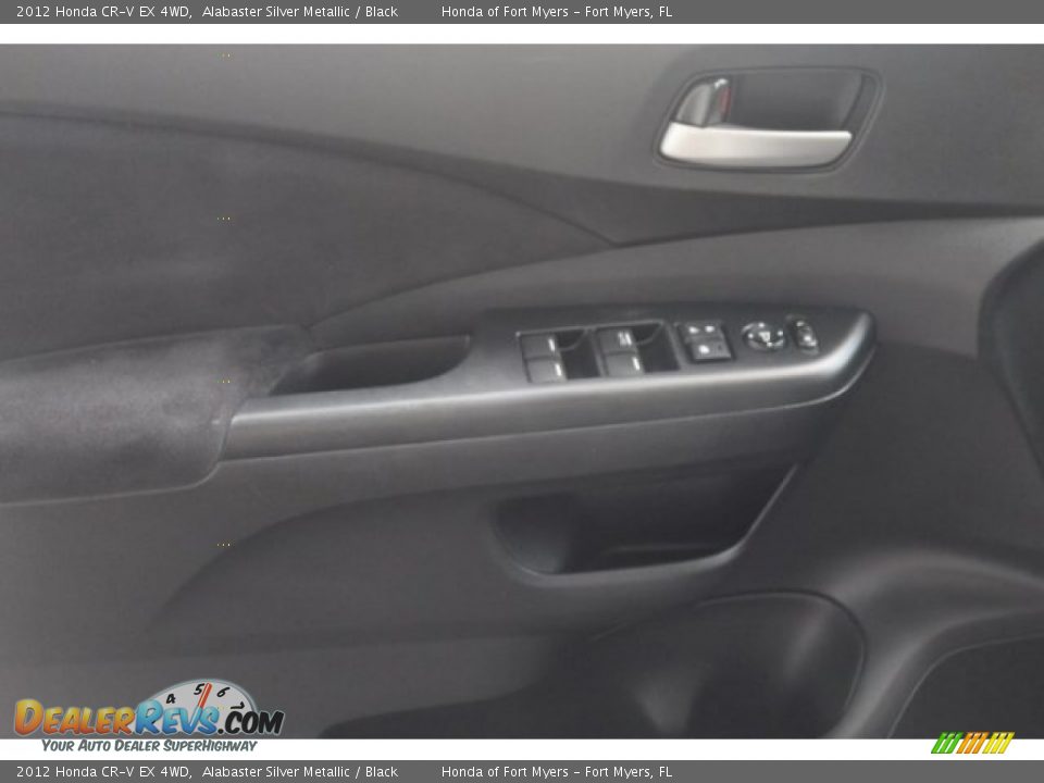 2012 Honda CR-V EX 4WD Alabaster Silver Metallic / Black Photo #7
