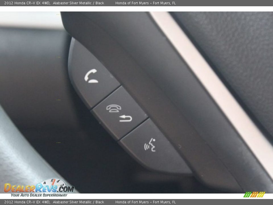 2012 Honda CR-V EX 4WD Alabaster Silver Metallic / Black Photo #13