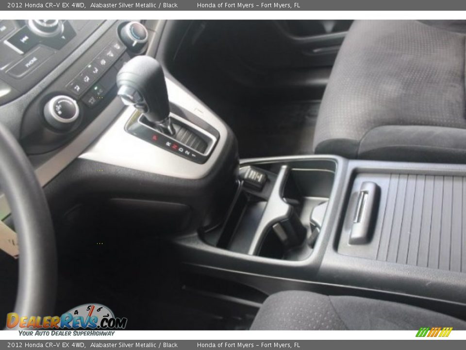 2012 Honda CR-V EX 4WD Alabaster Silver Metallic / Black Photo #22