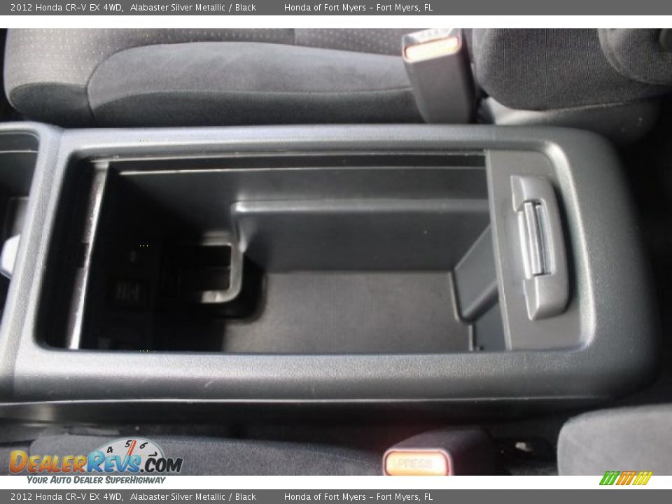 2012 Honda CR-V EX 4WD Alabaster Silver Metallic / Black Photo #24