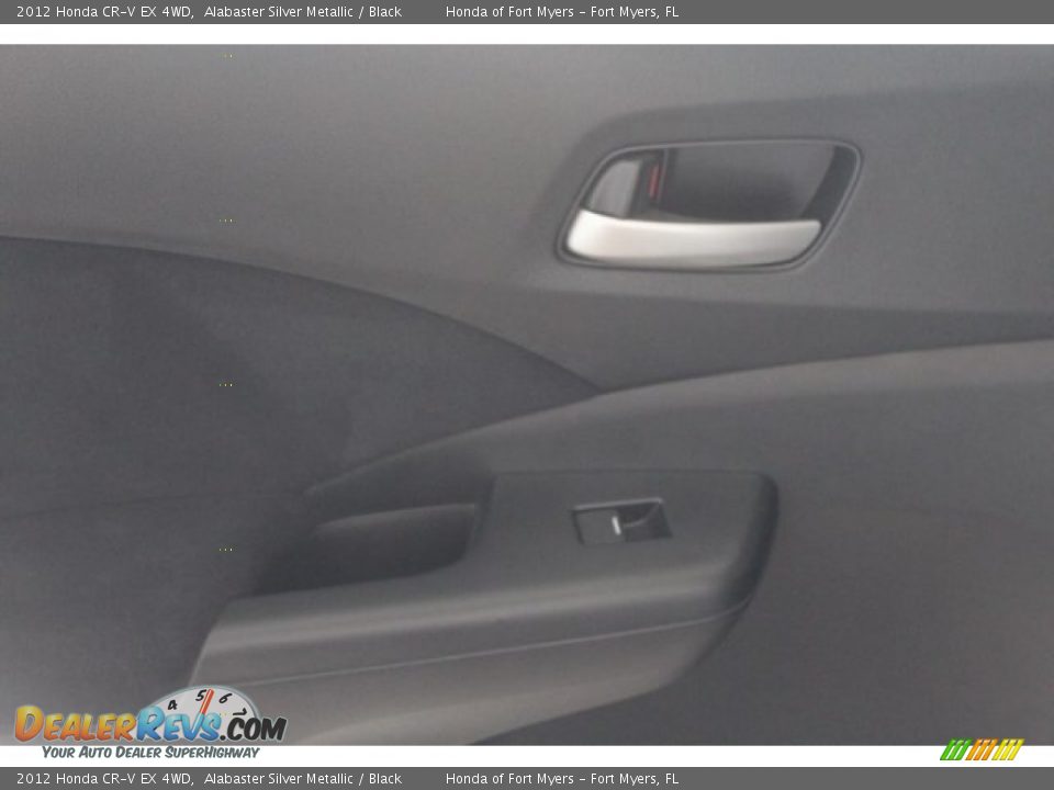 2012 Honda CR-V EX 4WD Alabaster Silver Metallic / Black Photo #28