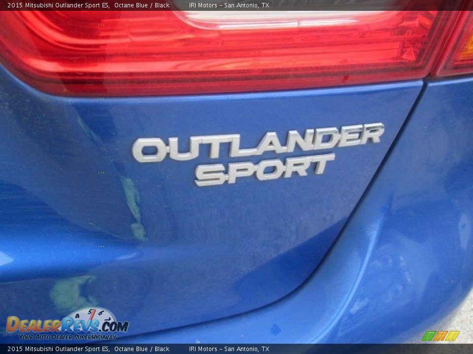 2015 Mitsubishi Outlander Sport ES Octane Blue / Black Photo #11