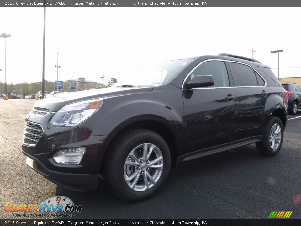 2016 Chevrolet Equinox LT AWD Tungsten Metallic / Jet Black Photo #1