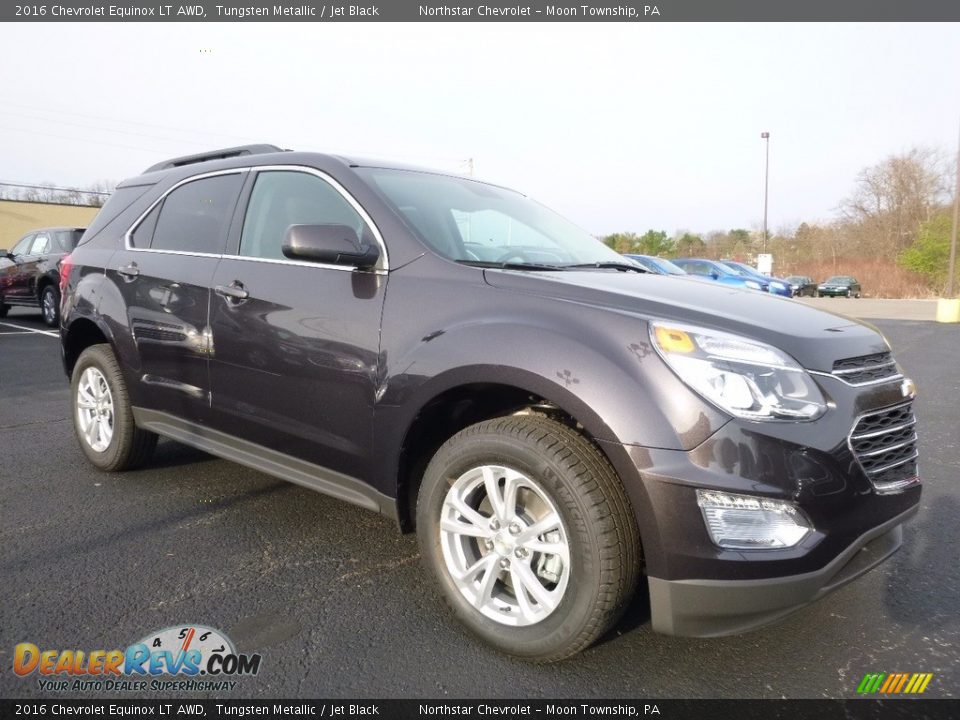 2016 Chevrolet Equinox LT AWD Tungsten Metallic / Jet Black Photo #3