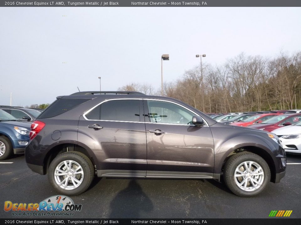 2016 Chevrolet Equinox LT AWD Tungsten Metallic / Jet Black Photo #4