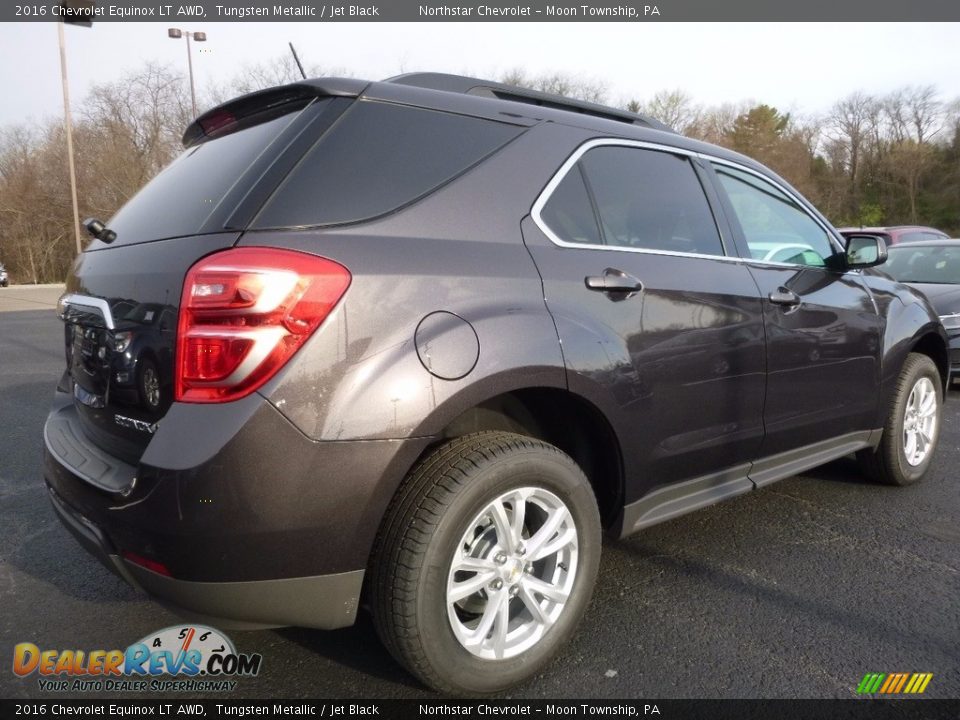 2016 Chevrolet Equinox LT AWD Tungsten Metallic / Jet Black Photo #5