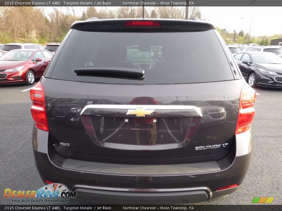 2016 Chevrolet Equinox LT AWD Tungsten Metallic / Jet Black Photo #6