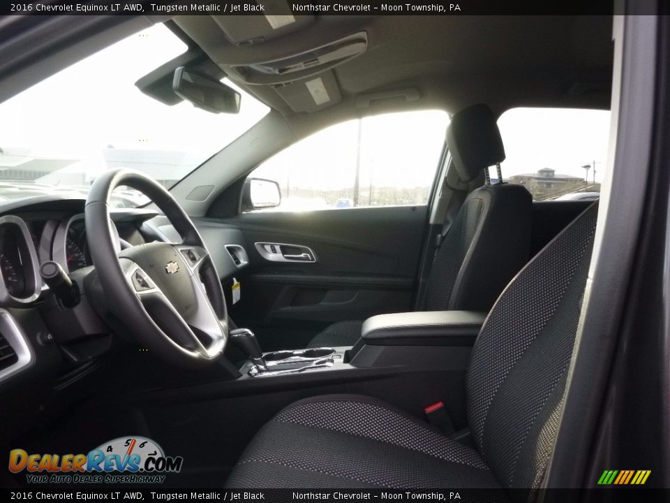 2016 Chevrolet Equinox LT AWD Tungsten Metallic / Jet Black Photo #11