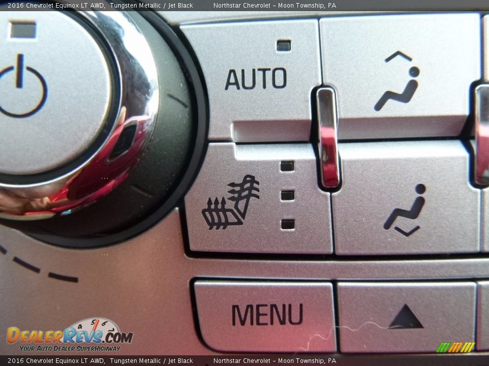 2016 Chevrolet Equinox LT AWD Tungsten Metallic / Jet Black Photo #18
