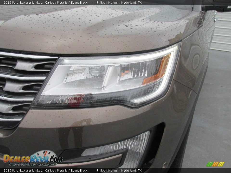 2016 Ford Explorer Limited Caribou Metallic / Ebony Black Photo #9