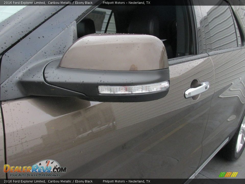 2016 Ford Explorer Limited Caribou Metallic / Ebony Black Photo #12
