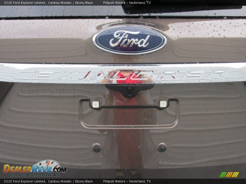 2016 Ford Explorer Limited Caribou Metallic / Ebony Black Photo #14