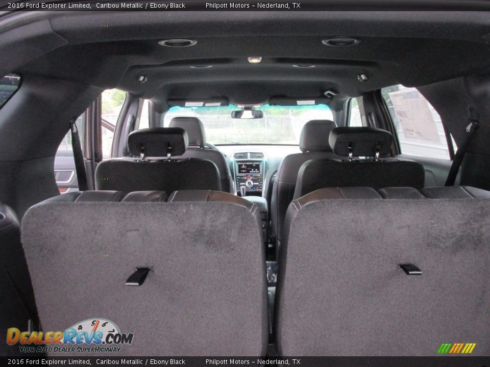 2016 Ford Explorer Limited Caribou Metallic / Ebony Black Photo #18
