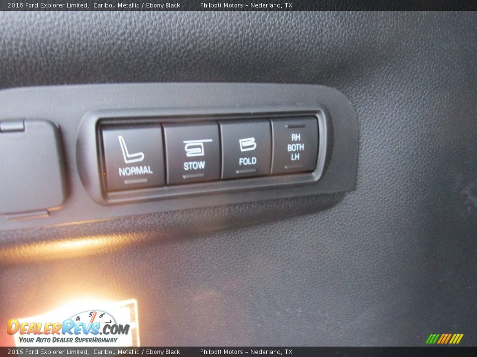 2016 Ford Explorer Limited Caribou Metallic / Ebony Black Photo #19