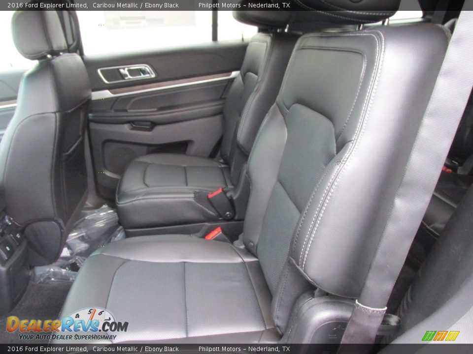 2016 Ford Explorer Limited Caribou Metallic / Ebony Black Photo #22