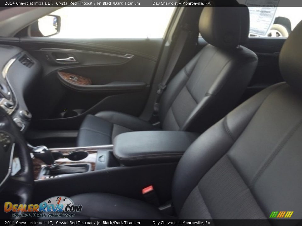 2014 Chevrolet Impala LT Crystal Red Tintcoat / Jet Black/Dark Titanium Photo #9