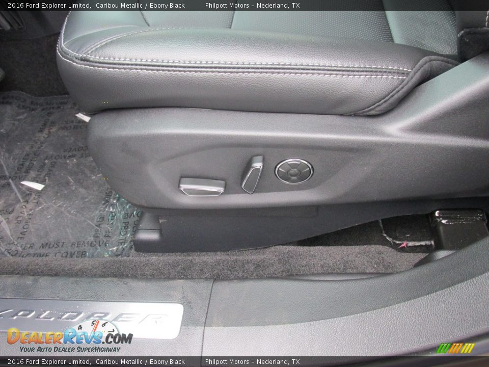 2016 Ford Explorer Limited Caribou Metallic / Ebony Black Photo #26