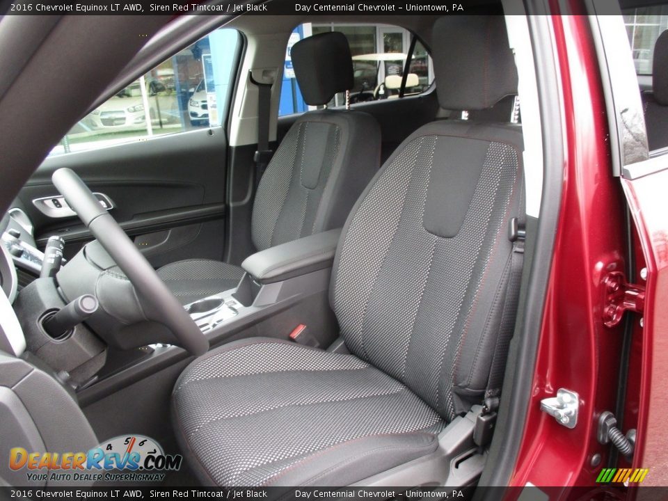 2016 Chevrolet Equinox LT AWD Siren Red Tintcoat / Jet Black Photo #14